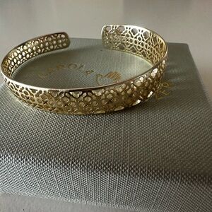 Kendra Scott cuff bracelet gold